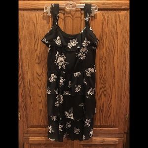 White House Black Market Floral Cocktail Dress
